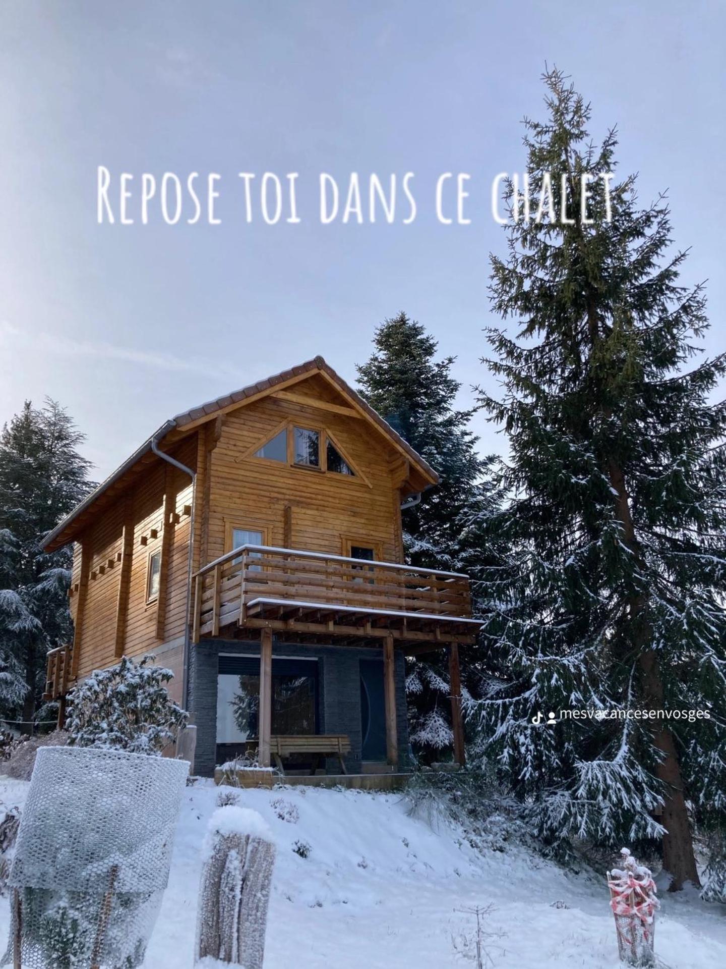 Chalet Authentique Au Calme, En Lisiere De Foret, Montagne, Sentiers 15Mn Gerardmer & Alsace "Chalet Mon Beau Sapin" Anould Buitenkant foto
