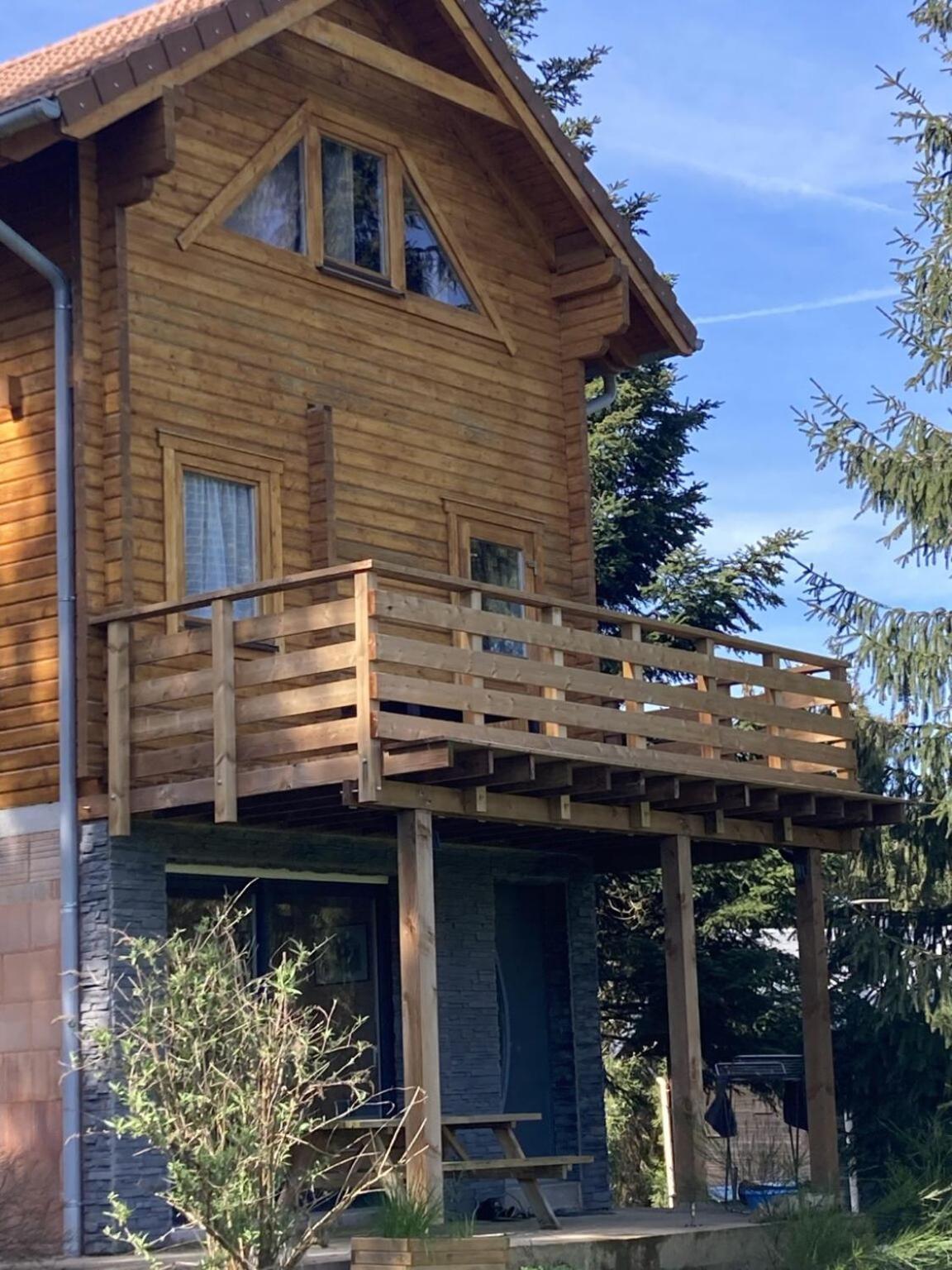 Chalet Authentique Au Calme, En Lisiere De Foret, Montagne, Sentiers 15Mn Gerardmer & Alsace "Chalet Mon Beau Sapin" Anould Buitenkant foto
